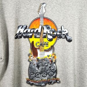 NWT Hard Rock Cafe Myrtle Beach SC 2000 The Evolution Of Rock Gray T-Shirt XL